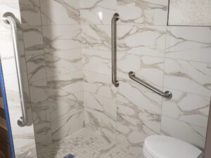 Custom ADA compliant bath renovation.